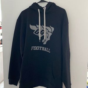 Black Ottawa Gee Gees Football sweatshirt